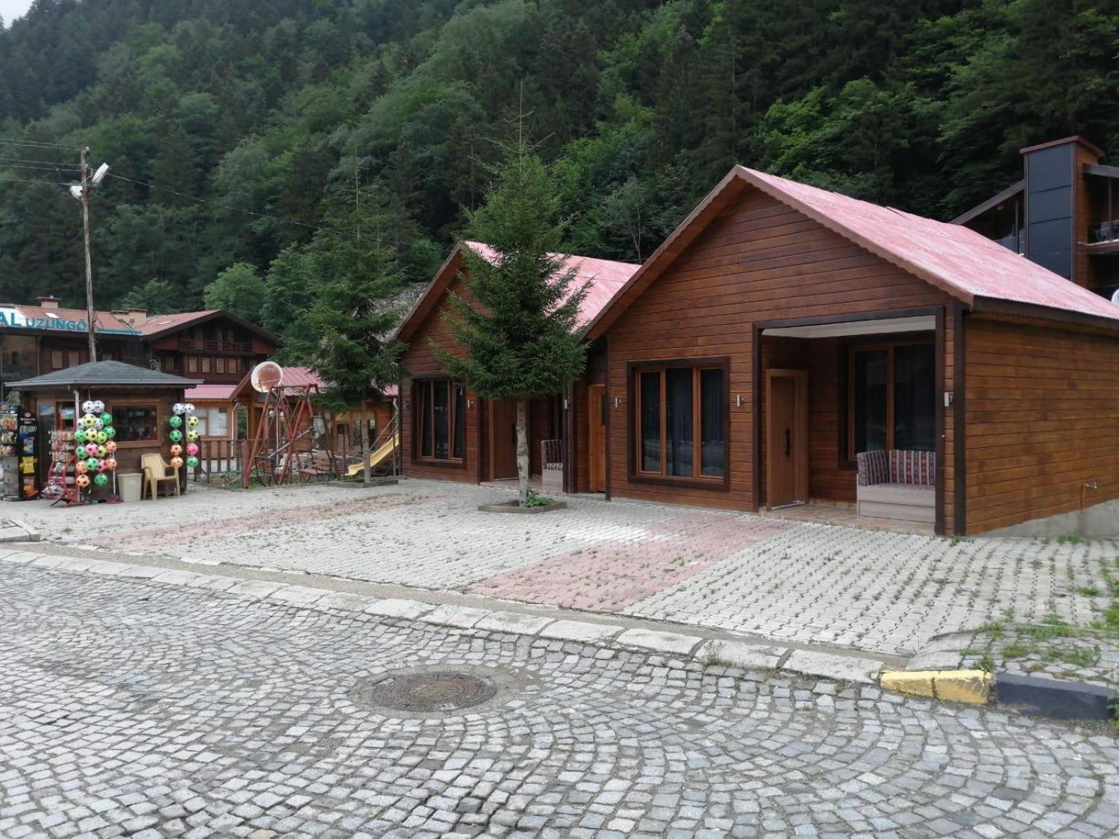 Апарт отель Zeren Bungalov Узунгель Экстерьер фото